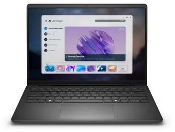 RAM Dell Technologies DELL Pro 14 Essential PV14255 14 colių FHD+ Ryzen 5 220 16 GB 512 GB SSD FPR BK W11P 3YPS anglies juodumo