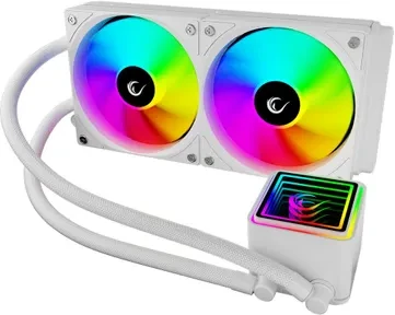 CPU AUŠINTUVAS RAMPAGE INFINITE V240 Baltas ARGB LGA1700/1851/AM5 240mm Liquid Cooler