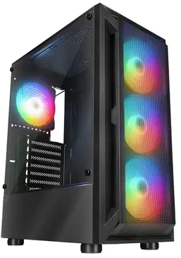 RAMPAGE PC CASE WITH WINDOW SHIVA Juodas