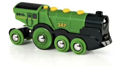 Ravensburger Brio Geležinkelis BRIO didelis garvežys, žalias 33593