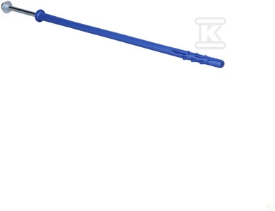 Nailoninis kaištis su varžtu RawlPlug R-FF1-N-10K300; 9,8x300 mm; 7,0x309 mm; SW13/T40; 10 vnt.