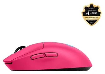 Pelė LOGITECH G PRO 2 LIGHTSPEED - Rožinis - 2.4GHZ - EER2-933 - #933