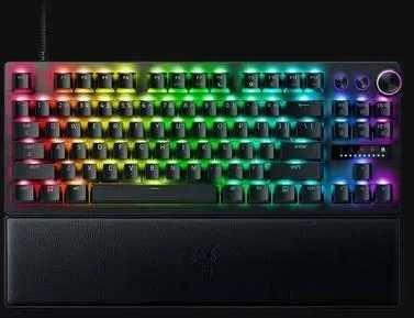 Razer | Huntsman V3 Pro Tenkeyless | RZ03-04980100-R3M1 | Klaviatūra žaidimams | su laidu | US | Analog Optical | Juodas