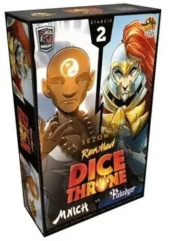 Lucky Duck Games „Lucky Duck Dice Throne“: 2 susidūrimas – vienuolis prieš Paladiną