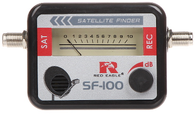 Red Eagle Raudona Eagle SIGNALO INDIKATORIUS SF-100 TV-SAT Raudonas EAGLE