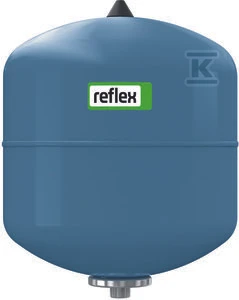 Reflex išsipl�timo indas vandeniui `refix DE` 33L, 10bar/70°C (siena)