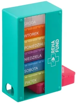 Reha Fund Weekly Pill Box for 3 Times a Day RF-356 REHAFUND