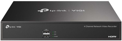 TP-LINK | PoE+ tinklo vaizdo įrašymo įrenginys | VIGI NVR1004H-4P | 1 | 4 kanalas