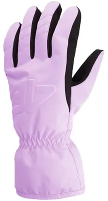 Moterims 4F FNK F099 slidinėjimo pirštinės šviesiai violetinė 4FAW23AFGLF099 52S (XL)