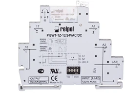 Relpol Laiko siųstuvas PIR6WT- 1Z- 24VAC / DC- R siauras daugiafunkcis 1Z 6A 11- 10dieną 24V AC / DC (8576666)