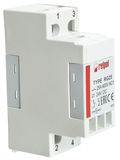 Relpol Pramoninė relė 2Z 24V DC RG25-3022-28-1024 862724