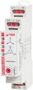 Relpol 3 fazių priežiūros relė 1P 3(N)400/230V AC 50/60 Hz RPN-1VFR-A400 864373