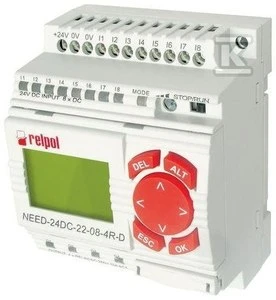 Relpol PROGRAMŲ RELĖ 8 IN/4 OUT 24VDC