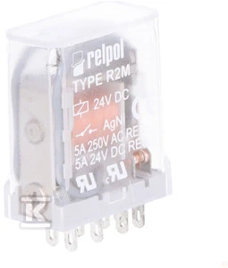 Relpol KONVERTERIS R2M 2P 24VDC EL-M.DO GN.GZ2