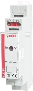 Relpol Modulis lempa 1- fazė 230V AC LED raudona RLK- 1R (863026)