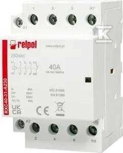 Relpol STYCZ.INST.3NO+1NC,40A,AC RXC40-31-A230