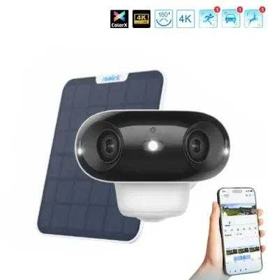 Reolink Ede55 Argus 4 Pro 4K WiFi6 kamera + W+W skydelis