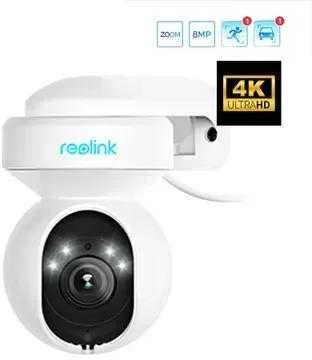 Reolink | Fotoaparatas | E1 Outdoor Pro | PTZ | 8 MP | 2,8-8 | IP64 | H.265 | „Micro SD“, maks. 256 GB