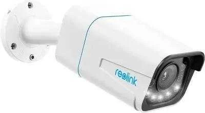 Reolink | 4K išmanioji PoE kamera su prožektoriumi ir spalvotu naktiniu matymu | P430 | Kulka | 8 MP | 2,7-13,5 mm | IP67 | H.265 | Micro SD, maks. 256 GB