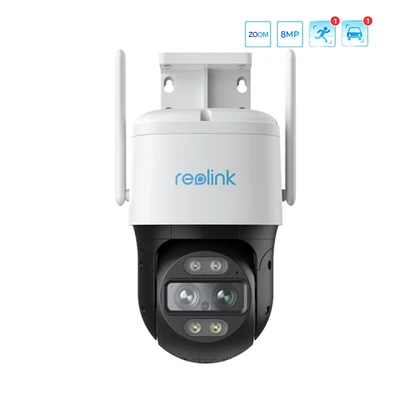 Reolink | IP kamera | TrackMix WiFi | PTZ | 8 MP | 2,8/8 | IP65 | H.264/H.265 | „Micro SD“, maks. 256 GB