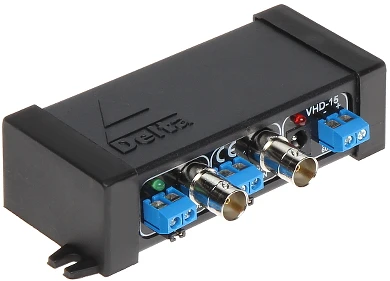 Delta REPEATER VHD-15 AHD, HD-CVI, HD-TVI SIGNALO STIPRINTUVAS
