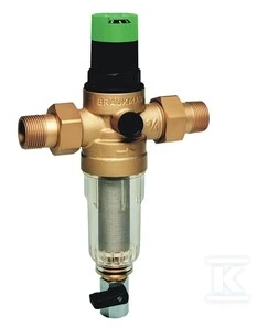 Resideo Braukmann Honeywell Vandens filtras FK06 su 1 "reguliatoriumi (FK06-1AA)
