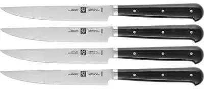 4 dantytų „Zwilling“ kepsnių peilių rinkinys, 12 cm