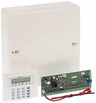 Satel VERSA 15 pagrindinė lenta, VERSA- LCD- GR manipuliatorius, OPu-4 P (15- KLCD) korpusas