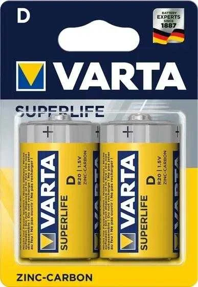 Varta R20 D buitinė baterija Cinko anglis