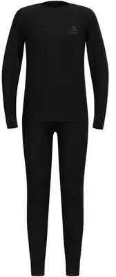 Odlo Set long MERINO 200 KIDS children's underwear set, size 140 cm, juodas