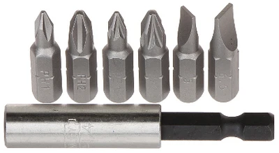 STANLEY KOMPLET sukimo antgalių 7szt.(2PH+2PZ+2PŁ+U)687371