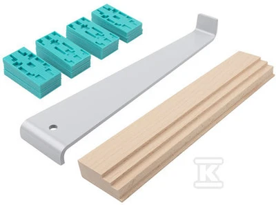 Rinkinys laminato sujungimui su pleištais Wolfcraft 6931000