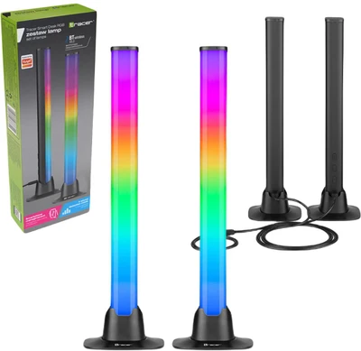 Sieninis šviestuvas TRACER Smart Desk RGB Tuya App lempų rinkinys