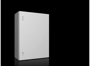 Rittal AX Compact korpusas 500x700x250 mm plieno plokštė su vienomis durimis, montuojama 2 kranų spynos 1067.000
