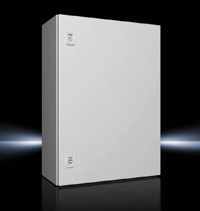Rittal AX Compact korpusas 500x700x250 mm plieno plokštė su vienomis durimis, montuojama 2 kranų spynos 1067.000