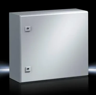„Rittal AX Compact“ korpusas, 500x500x300 mm, lakštinis metalas, įleidžiamas, vienvėrės durys, 2 kumšteliai, 1350.000