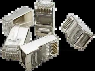 RJ45 STP cat.6 praėjimo kištukas (100 vnt. pakuotėje) ALANTEC