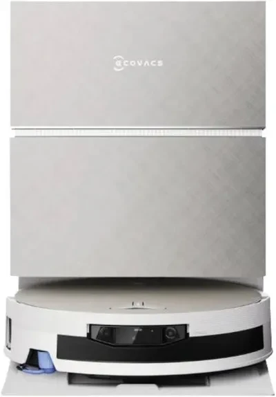 Namų ir virtuvės prietaisas - Ecovacs X12 PRO 22000 Pa siurbimo savaiminio ištuštinimo robotas dulkių siurblys baltas