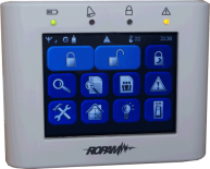 Ropam Elektronik Sc ROPAM TPR-7W lietimui jautrus skydelis