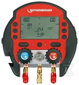 Skaitmeninis manometras ROTHENBERGER Rocool 600 Set Blister