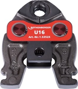 Presavimo galvų rinkinys ROTHENBERGER Compact U16-20-25-32mm