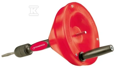 Vamzdžių valymo įrenginys Rothenberger ROSPI 6 H-E; 6,4 mm x 4,5 m