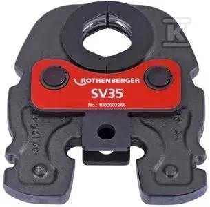 Presavimo lūpos Standard SV35, Rothenberger