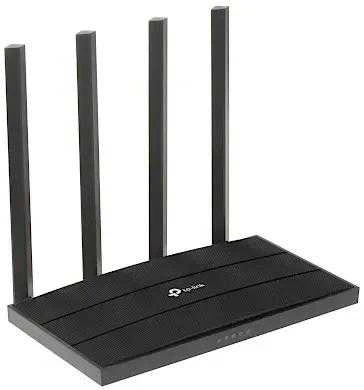 TP-LINK | Maršrutizatorius | Archer C6 | 802.11ac | 300+867 Mbit/s | 10/100/1000 Mbit/s | Ethernet LAN (RJ-45) jungtys 4 | Mesh palaikymas: Ne | MU-MiMO: Taip | Ne, mobilusis plačiajuostis ryšys: Ne | Antenos tipas: 4 išorinės | Ne