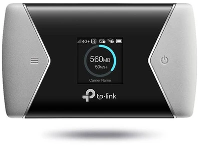 TP-LINK mobilusis 4G LTE WLAN Maršrutizatorius 600 MBs Dviejų dažnių Wi-Fi 4G Modemas SIM kortelės lizdas Micro SD lizdas 1,4 colio TFT ekranas 3000 mAH baterijos
