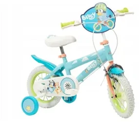 TOIMSA children's bicycle Bluey 12” Mėlyna and lime mėlynas