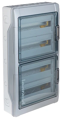 PAVIRŠINIO MONTAVIMO HERMETINIS SKIRSTIKLIS 72 - MODULINIS LE-601948 RN65 LEGRAND
