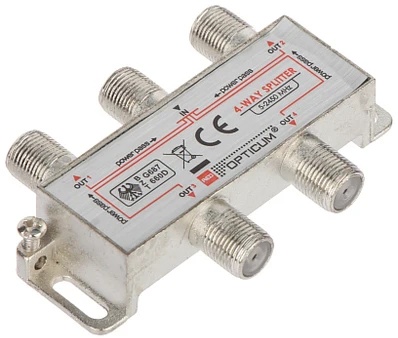 Opticum 1-4 DVB-T SAT skirstytuvas 4x1