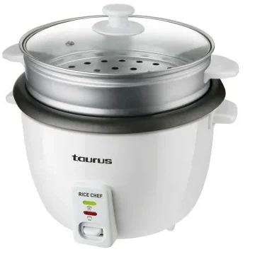 Taurus RICE CHEF rice cooker 1.8 L 700 W Pilkas, Baltas