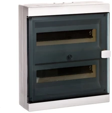 Sabaj System Sabaj Plastikiniai skirstomieji skydai 2x13 moduliai su stiklu (ALFA 26)